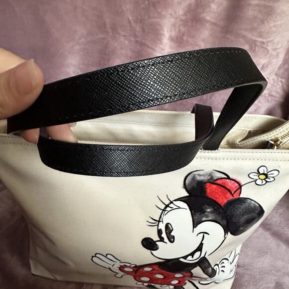 Kate Spade Minnie Mouse Bag Disney Tote Purse - Picture 4 of 12